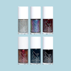 The Winter Mani System + winter polishes