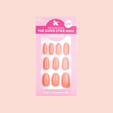 Creamsicle | Medium | Oval - Tab Press-On